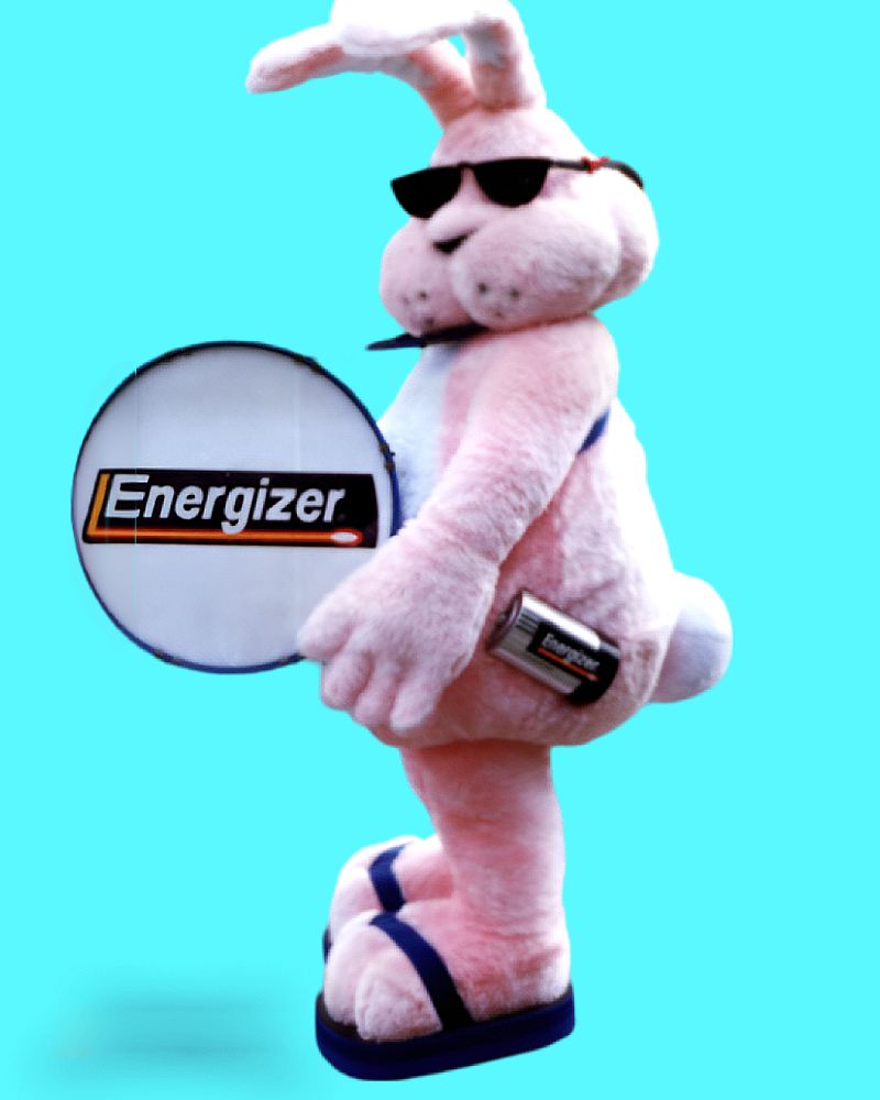 Energizer Bunny Mascot